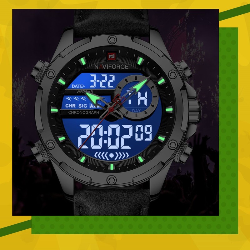 ساعت مچی عقربه ای مردانه نیوی فورس مدل NF9208SB