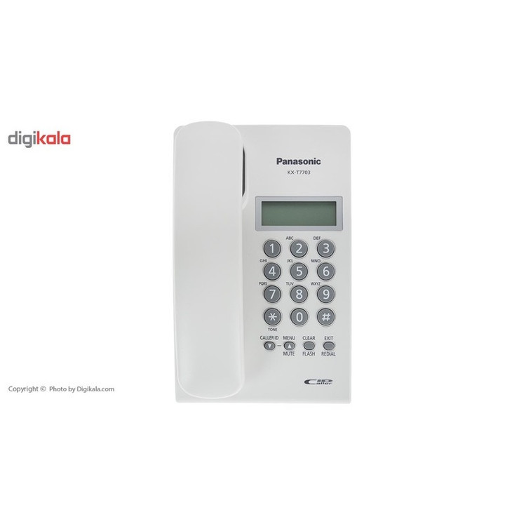 تلفن با سیم پاناسونیک مدل KX-T7703X