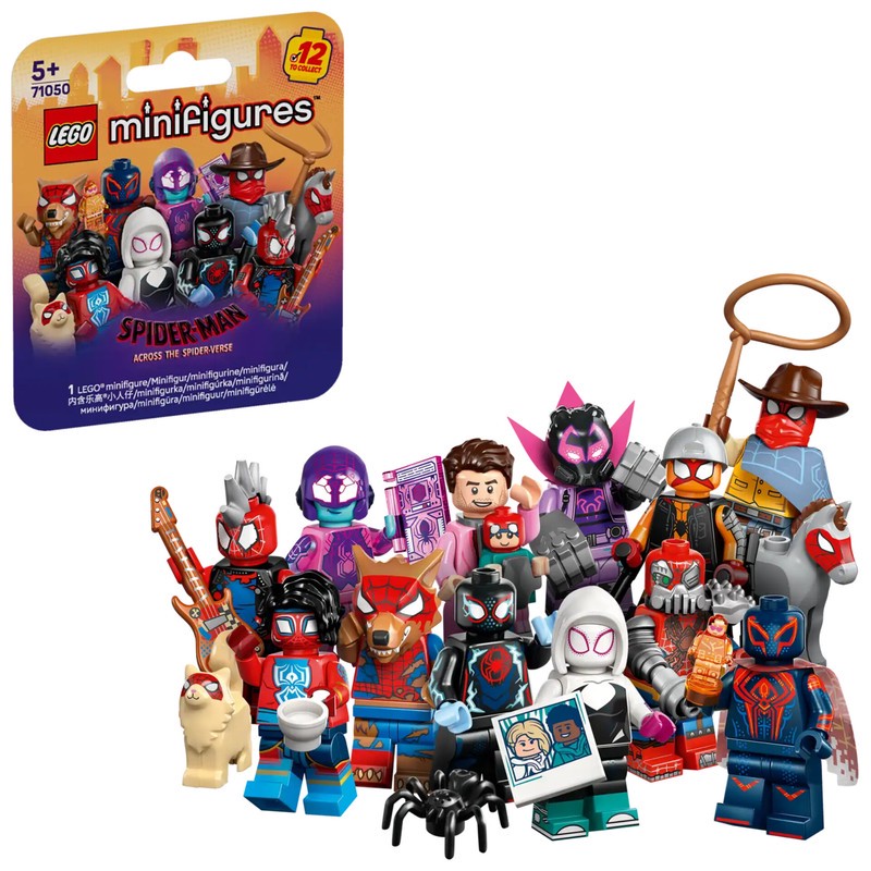 لگو 8 تکه سری مینی فیگور مدل Spider-Man Across the Spider-Verse 71050