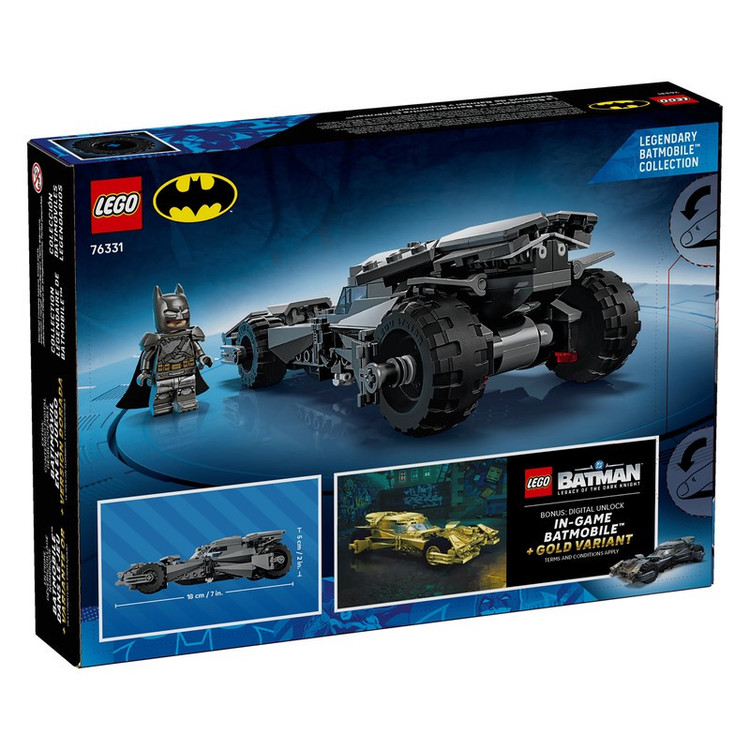 لگو 220 تکه سری بت من مدل Batman v Superman Batmobile کد 76331