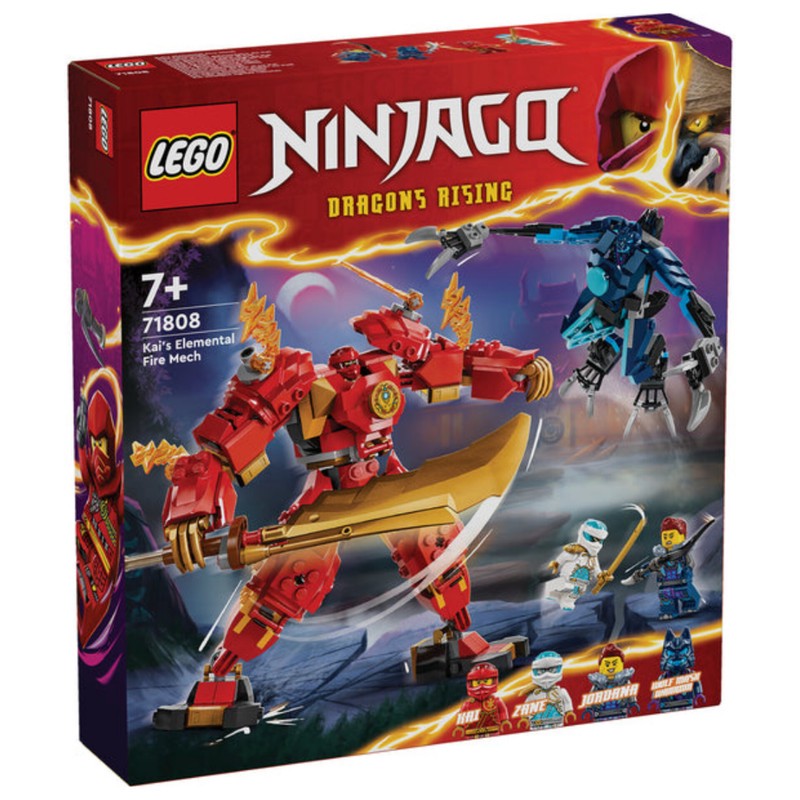 لگو سری نینجاگو مدل Kai s Elemental Fire Mech کد 71808