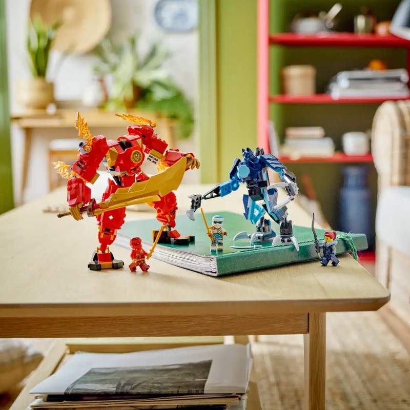 لگو سری نینجاگو مدل Kai s Elemental Fire Mech کد 71808