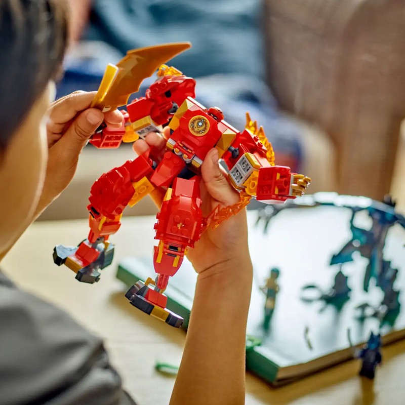 لگو سری نینجاگو مدل Kai s Elemental Fire Mech کد 71808