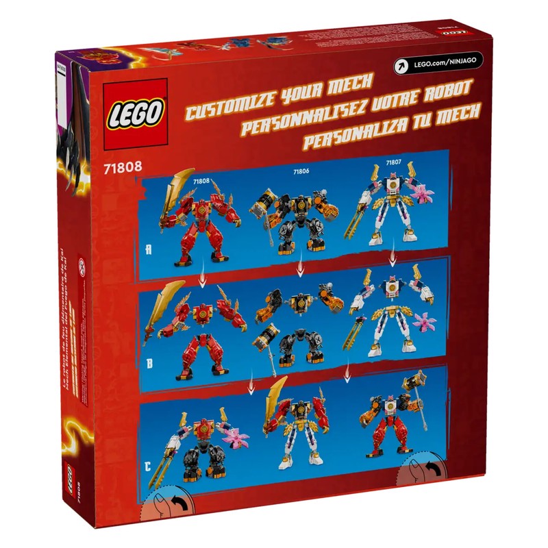 لگو سری نینجاگو مدل Kai s Elemental Fire Mech کد 71808