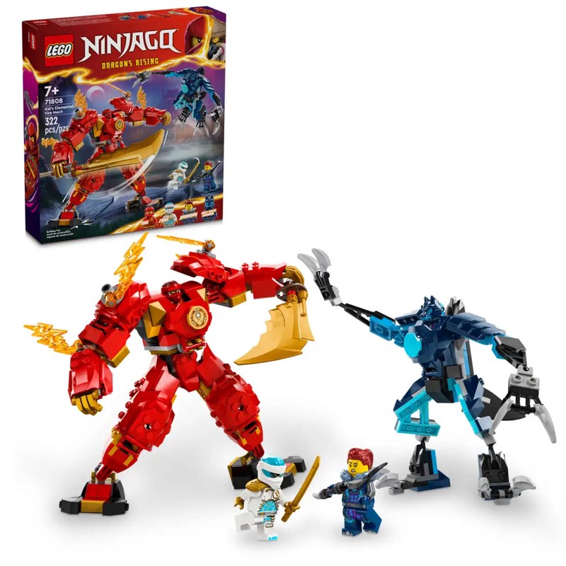 لگو سری نینجاگو مدل Kai s Elemental Fire Mech کد 71808