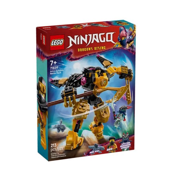 لگو 213 تکه سری نینجاگو مدل Arin s Spinjitzu Battle Mech کد 71839