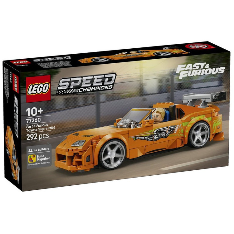 لگو 292 تکه سری اسپید مدل Fast amp Furious Toyota Supra MK4 کد 77260