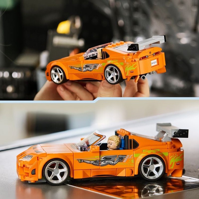 لگو 292 تکه سری اسپید مدل Fast amp Furious Toyota Supra MK4 کد 77260