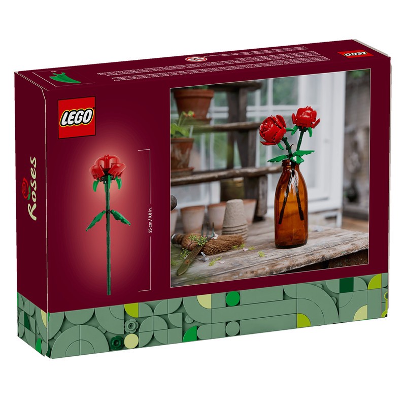 لگو 120 تکه سری بوتانیکال مدل Roses کد 40460
