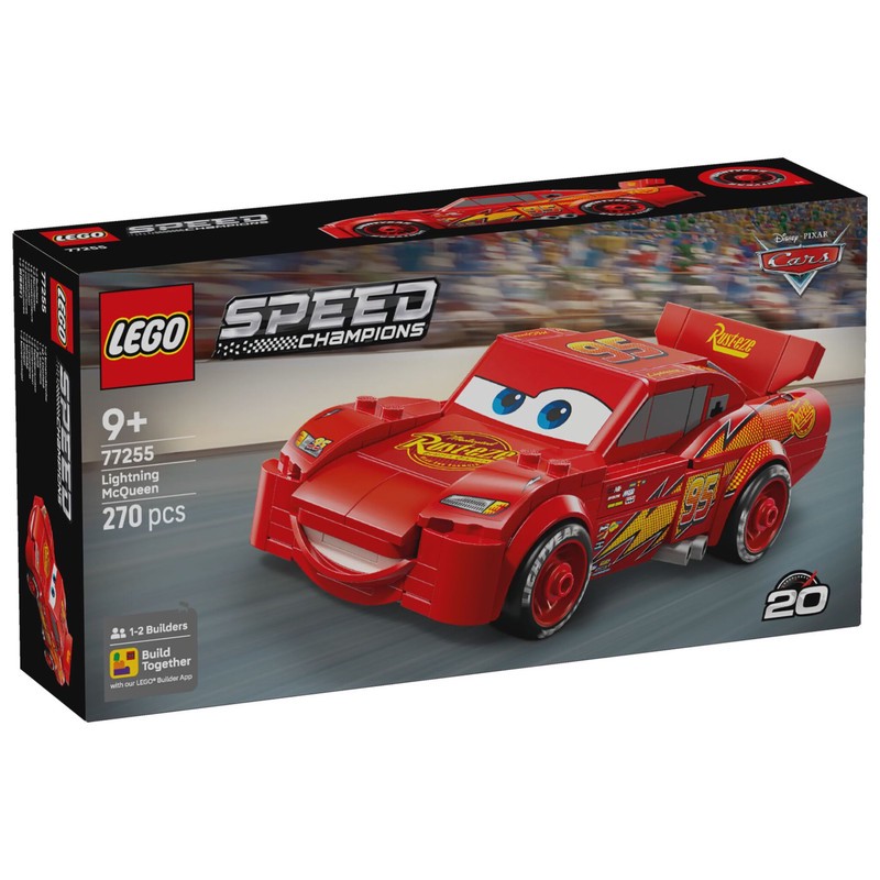 لگو 277 تکه سری اسپید مدل Lightning McQueen کد 77255