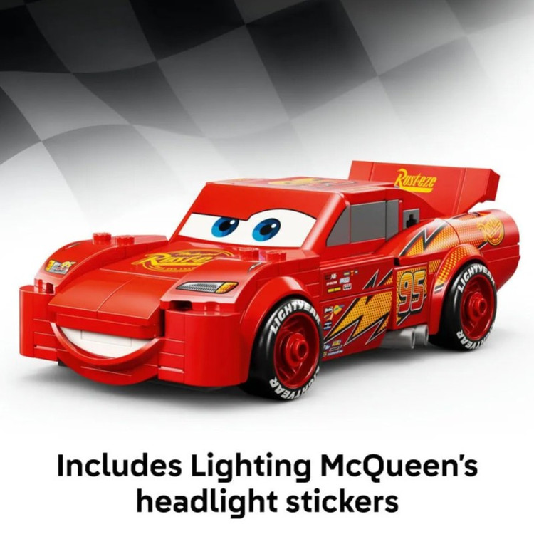 لگو 277 تکه سری اسپید مدل Lightning McQueen کد 77255