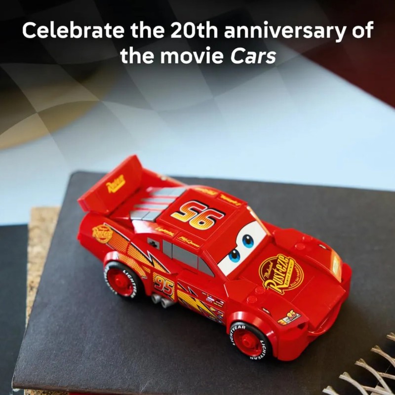 لگو 277 تکه سری اسپید مدل Lightning McQueen کد 77255