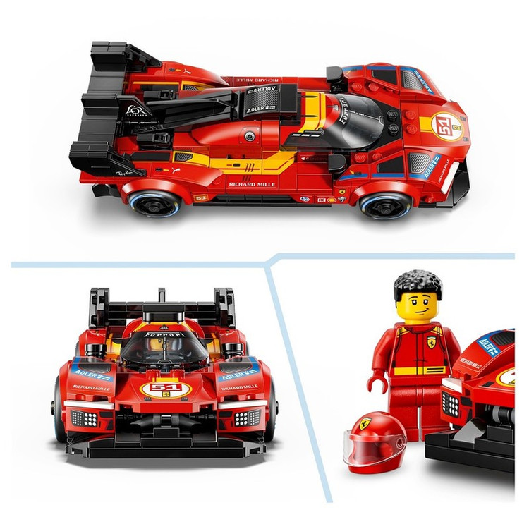 لگو 329 تکه سری اسپید مدل Ferrari 499P کد 77261