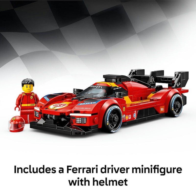 لگو 329 تکه سری اسپید مدل Ferrari 499P کد 77261
