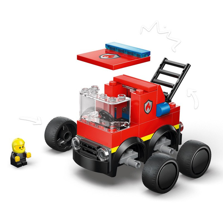 لگو 67 تکه سری City مدل Fire Engine کد 60482