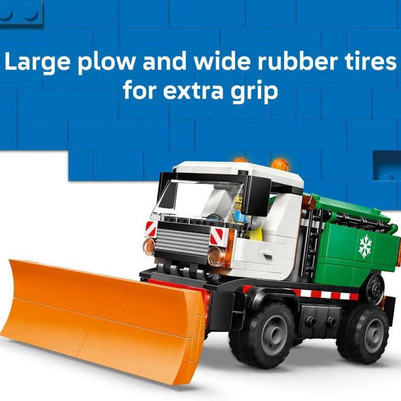 لگو 263 تکه سری سیتی مدل Snowplough کد 60490