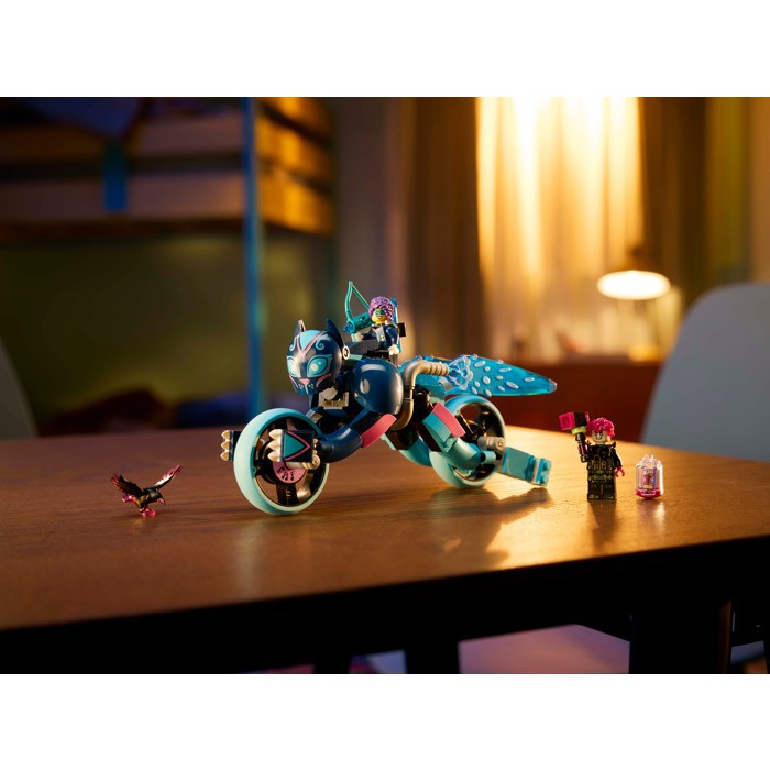 لگو 226 تکه سری دریمز مدل Zoey s Cat Motorcycle کد 71479