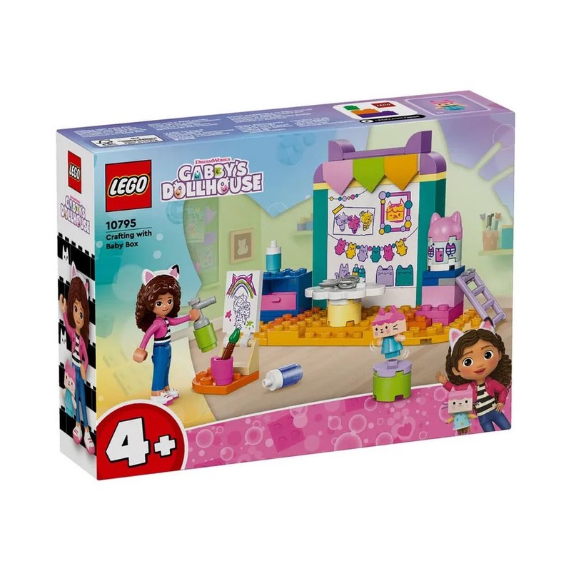 لگو سری Cabby 39 s Dollhouse مدل Crafting With Baby Box کد 10795