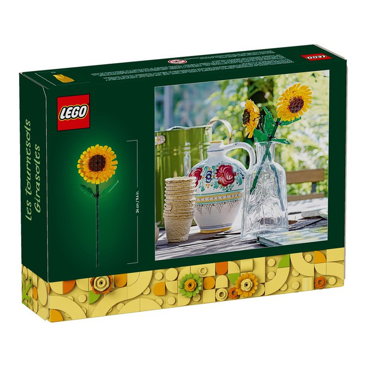 لگو 191 تکه سری بوتانیکال مدل Sunflowers کد 40524
