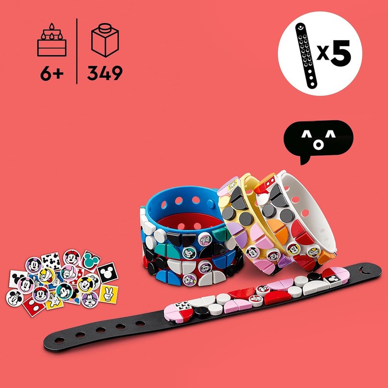 لگو سری Dots مدل Mickey Friends Bracelets Mega Pack کد 41947
