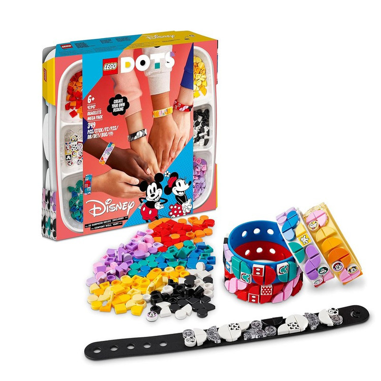 لگو سری Dots مدل Mickey Friends Bracelets Mega Pack کد 41947