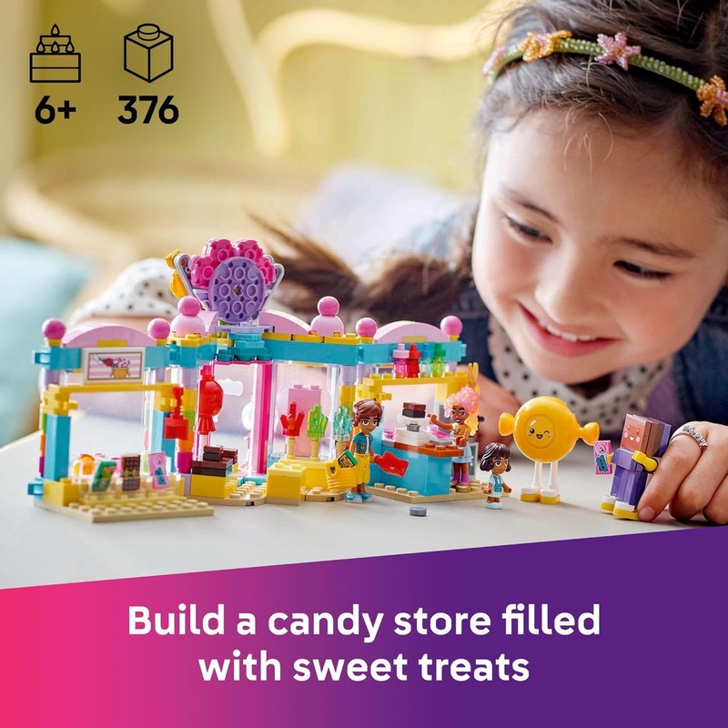 لگو 376 تکه سری فرندز مدل Heartlake City Candy Store کد 42649
