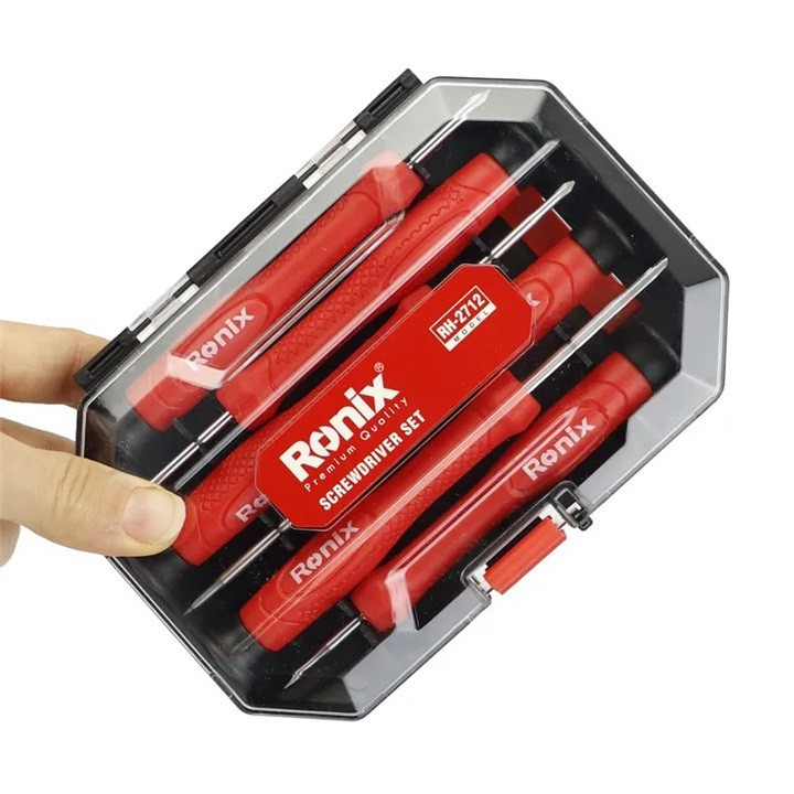 پیچ گوشتی ساعتی رونیکس مدل RH-2712 مجموعه 6 عددی