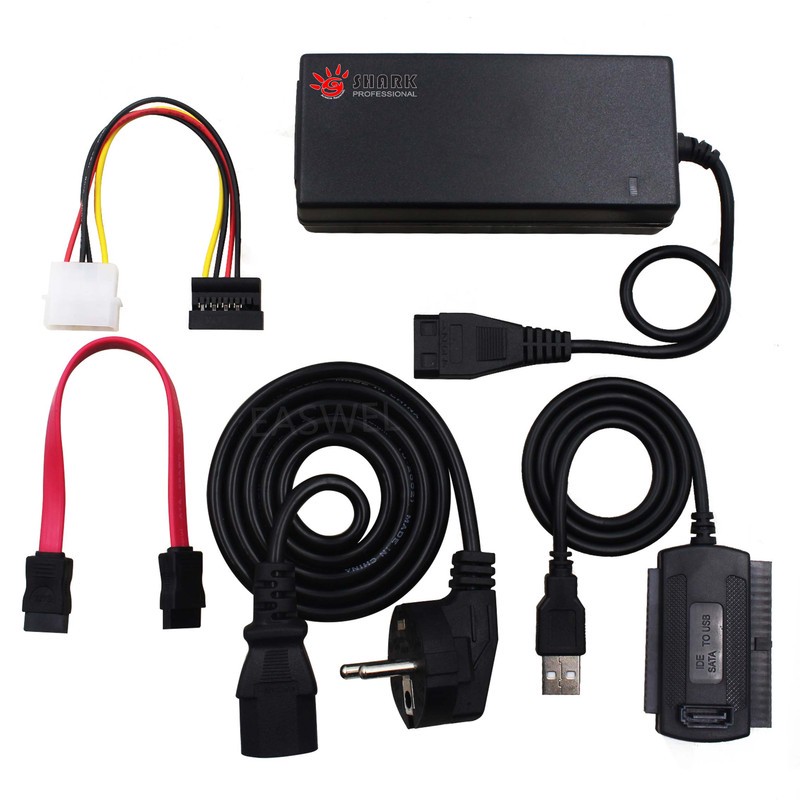 مبدل USB به SATA IDE شارک مدل 2.5AMPER