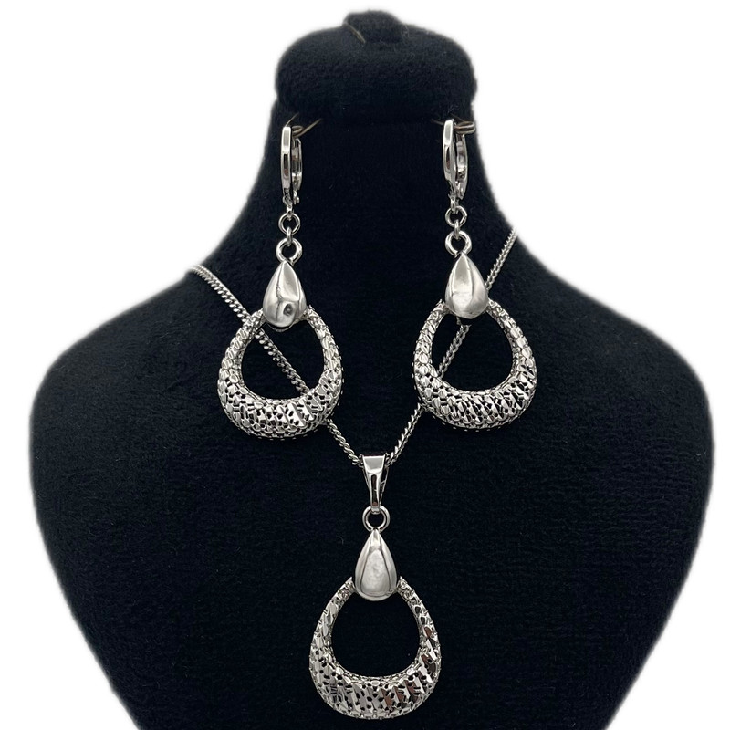 نیم ست زنانه با آبکاری طلا ژوپینگ مدل KY286