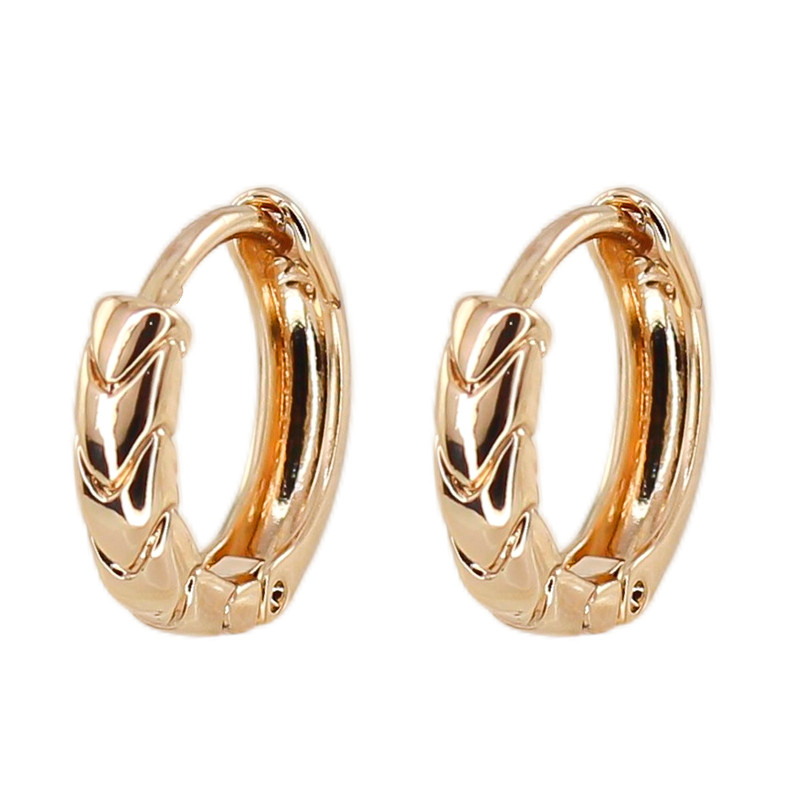 گوشواره حلقهای زنانه ژوپینگ مدل AAC1296