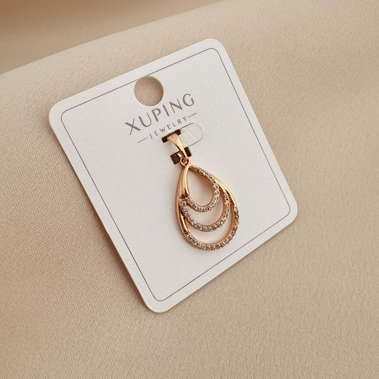 آویز گردنبند طرح اشک ژوپینگ مدل X001099729