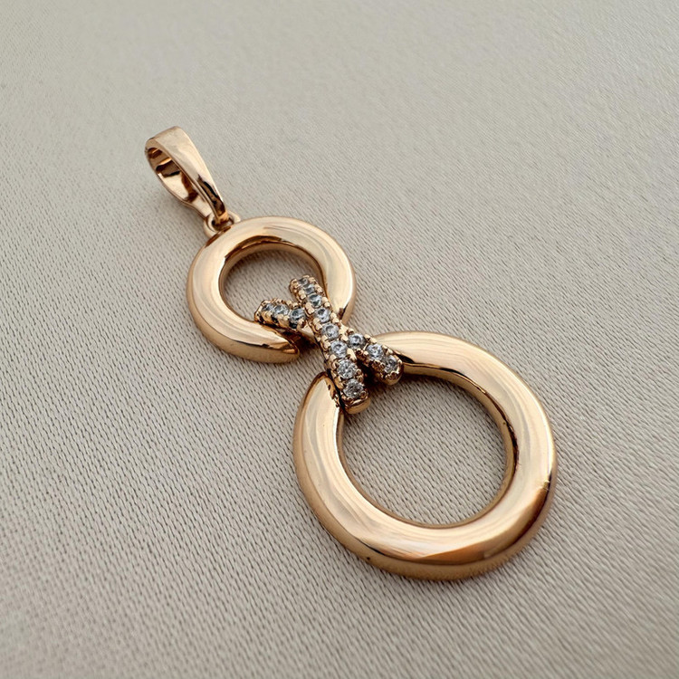 آویز گردنبند زنانه ژوپینگ مدل X001040512